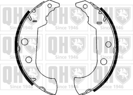 Bremsesko sett QUINTON HAZELL BS833 Bremsesko sett QUINTON HAZELL BS833