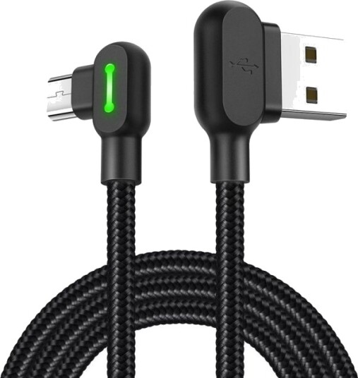 Mcdodo Ca-5280 Led Usb Til Micro-Usb-Kabel 1,2 M Svart Mcdodo Ca-5280 Led Usb Til Micro-Usb-Kabel 1,2 M Svart