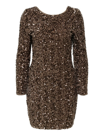 ONLY | Onlconfidence L/S Deep Sequins Dressjrs. | XL