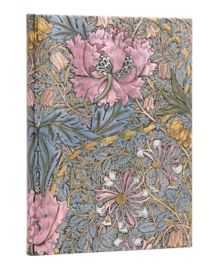 Morris Pink Honeysuckle (William Morris) Ultra Lined Hardcover Journal Morris Pink Honeysuckle (William Morris) Ultra Lined Hardcover Journal