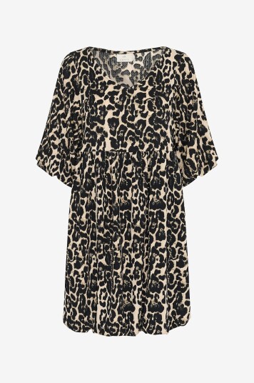 KAFFE   Kjole kaNani Balloon Dress   Beige