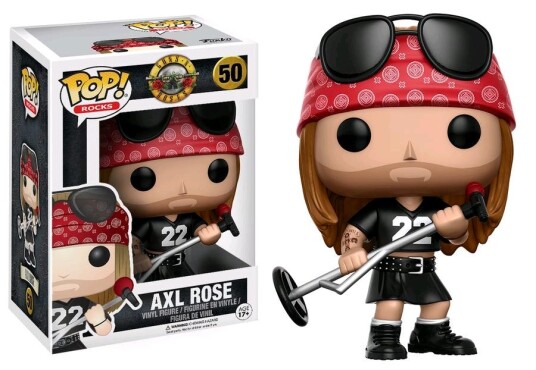 Funko Pop Axl Rose Guns N' Roses Samlefigur - Vinyl 10 cm