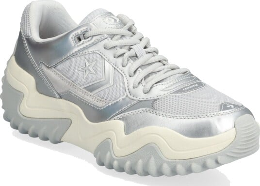 Converse Converse Wave Motion Trainer Ox Silver Silver 46
