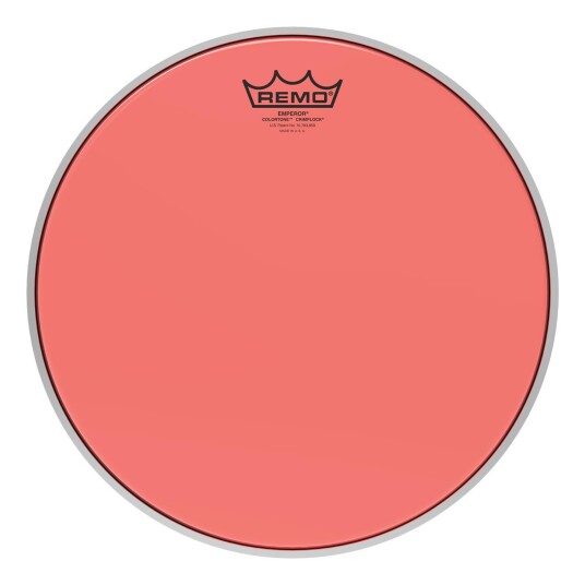 Remo Be-0313-Ct-Rdmp Emperor Colortone Crimplock Rød Tenor, Drumhead 13"