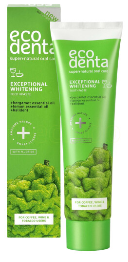 Ecodenta Tannkrem Whitening Excepnal 100ml Ecodenta Tannkrem Whitening Excepnal 100ml