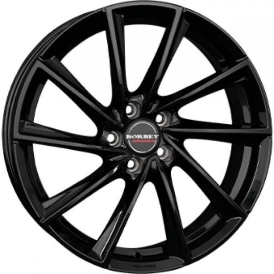 Borbet Vtx Gloss Black 8x18 5x108 ET45 B72.5 Borbet Vtx Gloss Black 8x18 5x108 ET45 B72.5