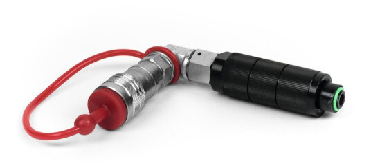 Tcm Fx Co2 Bottle To Hose 90 Degree Quick Connector