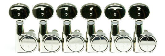 Graph Tech Prn-2731-N0 Ratio Electric Guitar Machine Heads Left - Nickel