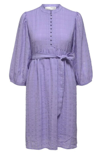 Selected Femme Iona 3/4 Short Dress Lilla L