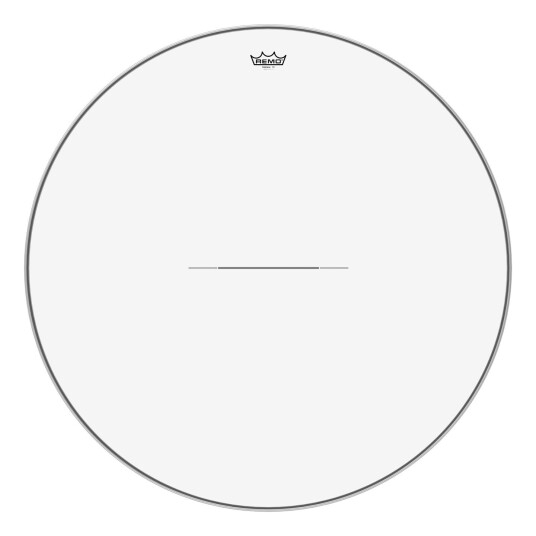 Remo Tc-3400-Rs- Tc-Series Clear Aluminum Insert Timpani Drumhead, 34"