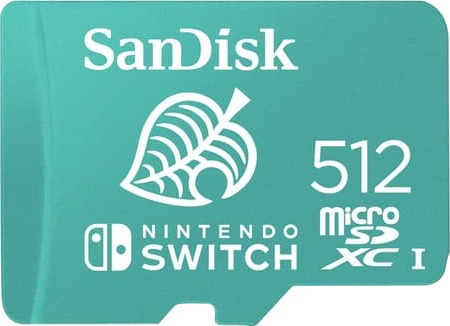 SanDisk Nintendo Switch 512gb Microsdxc Uhs-i Memory Card