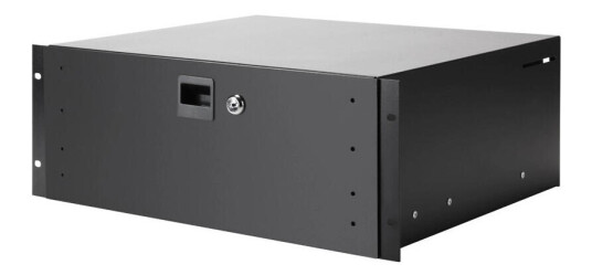 Adam Hall Rackskuff 4u Med Lås Aluminium Adam Hall Rackskuff 4u Med Lås Aluminium