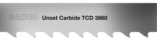 Bahco Bandsågblad Unset Carbide 3860 Hm 8330x54x1.6 Tcd-1.4/2t