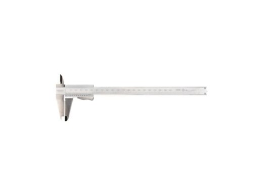 Mitutoyo Nonieskjutmått 531-102 Med Momentlåsning 0-200mm, 0,05mm, Flat Sticka