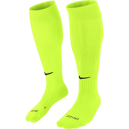 Nike Classic II Cushion Over-the-Calf Team fotballstrømpe unisex 30-34 VOLT/BLACK