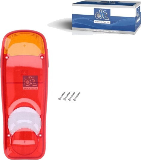 Lykteglass, baklys DT Spare Parts 6.86104