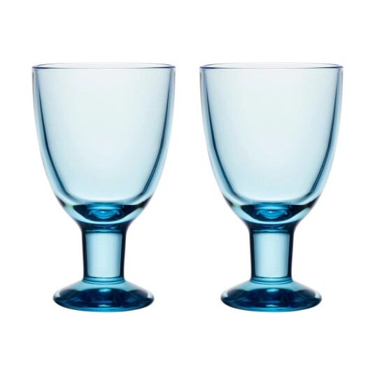 Arabia Verna drikkeglass 22 cl 2-pakning Aqua Arabia Verna drikkeglass 22 cl 2-pakning Aqua