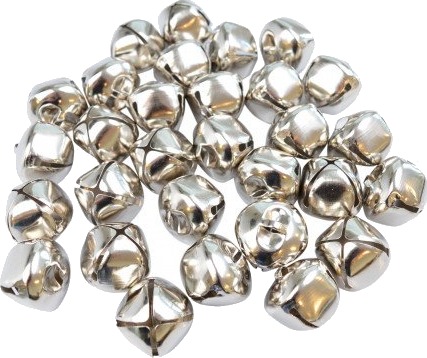Infinity Hearts Infinity Hearts Bjælder Rasleklokker Metal 10 Mm 30 Stk