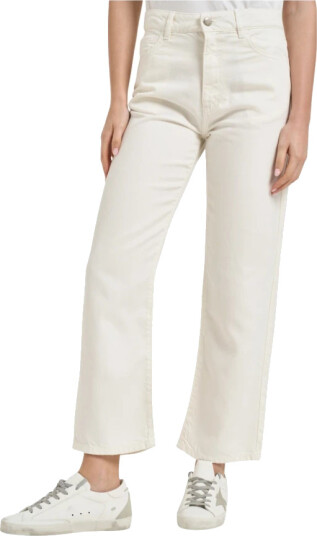 Icon Denim Dame Jeans Beige W25, Icon Denim Dame Jeans Beige W25,