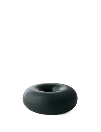 Studio About Bob Candle Holder, Small, Dark Green - Green - Ø 10.5 CM