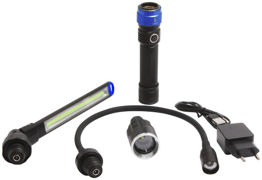 Flair Led 3-I-1 Lygte Med Lynkobling Flair Led 3-I-1 Lygte Med Lynkobling