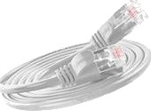 Wirewin Light Patch Kabel Rund U/Ftp Cat 6A Hvit 7,0 M Slim Light Patch Kabel Rund Skjermet Poe Fleksibel Og Tynn Kabel For Spesielle Formål Pkw Light Stp K6a 7.0 Ws