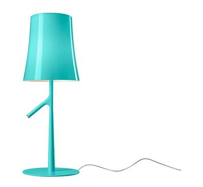 Foscarini Birdie Bordlampe Piccola Dimbar Vanngrønn Foscarini Birdie Bordlampe Piccola Dimbar Vanngrønn
