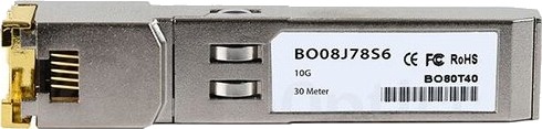 Blueoptics Sfp-10G-Rj45-Qn Kopper 10000 Mbit/S Sfp+ 30 M 10Gbase 0 - 70 °C Blueoptics Sfp-10G-Rj45-Qn Kopper 10000 Mbit/S Sfp+ 30 M 10Gbase 0 - 70 °C