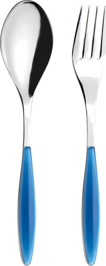 Guzzini Feeling serveringsbestikk Mediterranean blue 2 deler Guzzini Feeling serveringsbestikk Mediterranean blue 2 deler