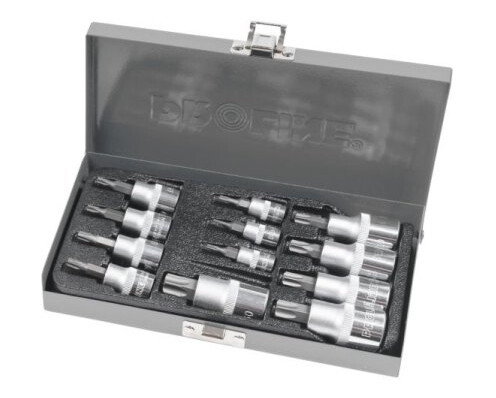Proline Pro-Line Torx-Sokkelsett 1/4 &Quot 3/8&Quot  1/2" T8-T60 12 Stk (18712)
