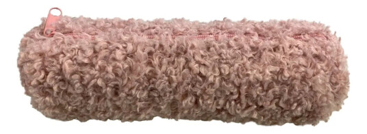 Tubepennal Rosa Teddystoff