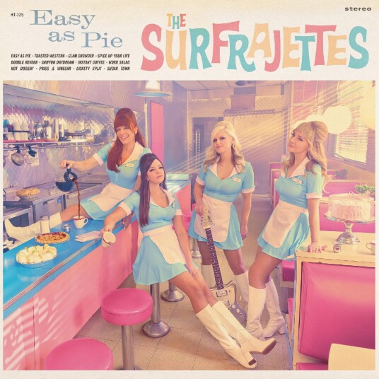 The Surfrajettes Easy as Pie LP/Vinyl The Surfrajettes Easy as Pie LP/Vinyl
