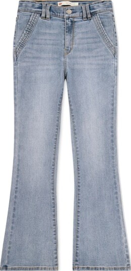 Levis 726 Flared jeans til barn Worn In Blue 12 år