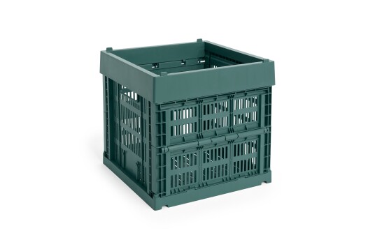 Hay Colour Crate Cube Oppbevaring Dark Green Hay Colour Crate Cube Oppbevaring Dark Green