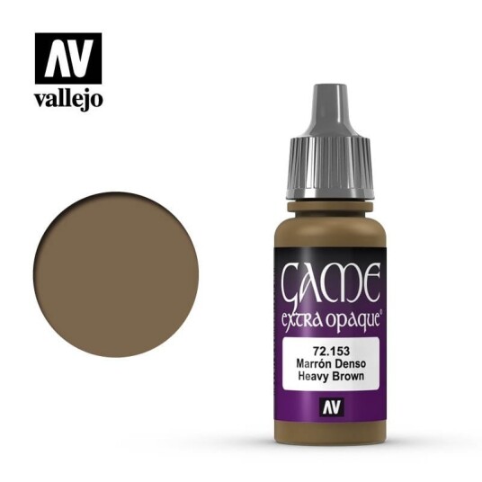 Vallejo Game Color Heavy Brown 17ml (72.153)