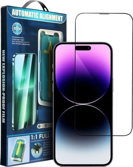 Oem 5D Full Glue Herdet Glass Til iPhone Xs Max / 11 Pro Max Svart + Applicator