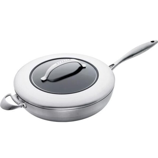 Scanpan CTX traktørpanne m/lokk 32 cm rustfri Scanpan CTX traktørpanne m/lokk 32 cm rustfri
