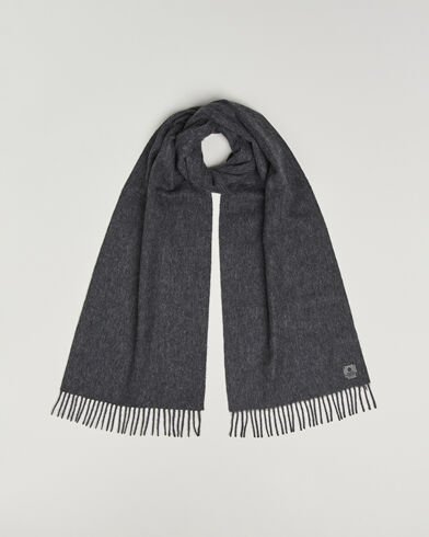 Amanda Christensen Merino Wool Scarf Dark Grey Melange Amanda Christensen Merino Wool Scarf Dark Grey Melange