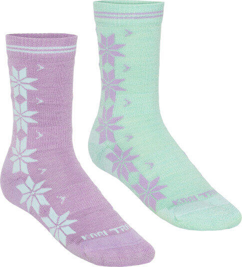 Kari Traa Women"s Vinst Sock 2 pack Jelly Mint 36 38