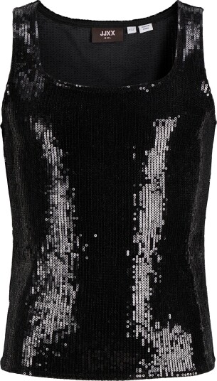 JJXX Kids Jxnani Sequin Sl Top Wvn Grl   BLACK   166