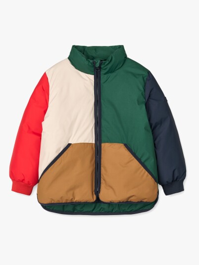 LIEWOOD Apple Red Multi Mix Brantley Jakke 110 LIEWOOD Apple Red Multi Mix Brantley Jakke 110