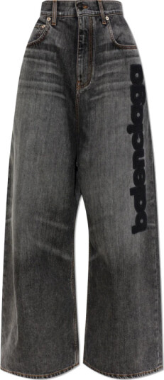 Balenciaga Dame Jeans Grå W26,
