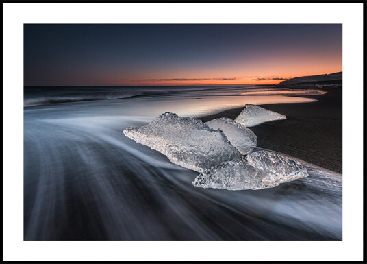 crystal beach Plakat Plakat / 40x50cm