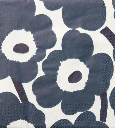 Marimekko by Havi Marimekko Napkin Unikko   Grey   33X33CM
