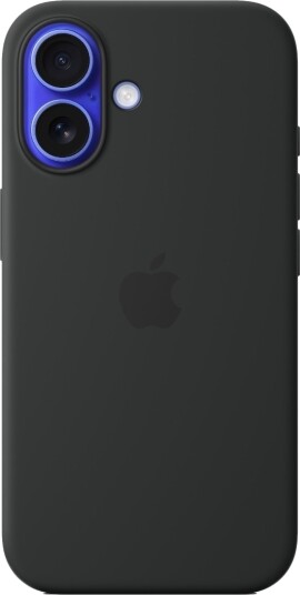 Apple - Beskyttende Deksel For Mobiltelefon - Magsafe-Samsvar - Silikon - Svart - For Iphone 16