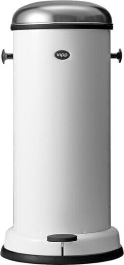Vipp Vipp16 pedalbøtte 18 liter hvit Vipp Vipp16 pedalbøtte 18 liter hvit