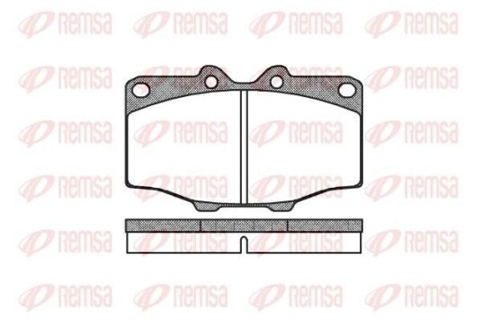 Bremseklosser REMSA 0132.00