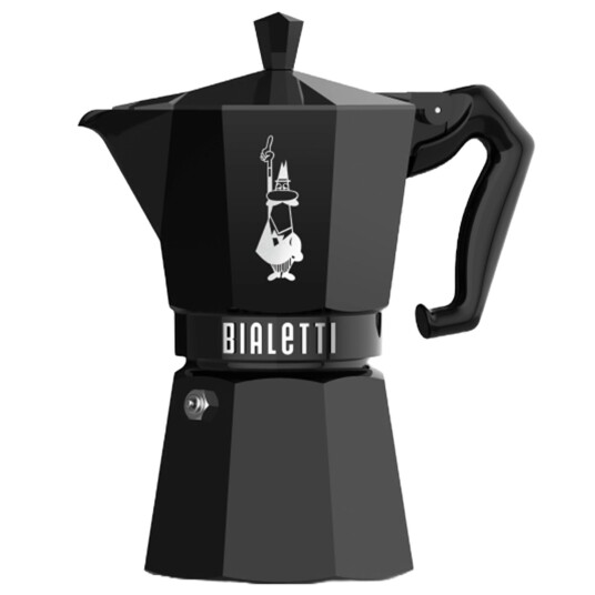 Bialetti Mokkabrygger 6 kopper svart