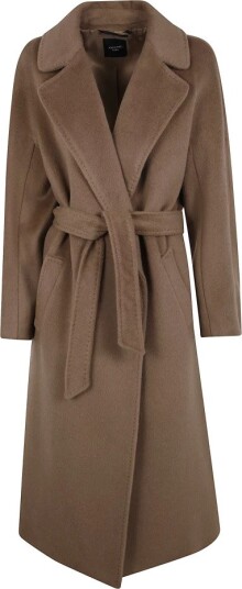 Weekend Max Mara Dame Frakker Brun XS,
