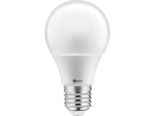Gtv E27 Led-Pære G-Tech A60 Smd2835 6W 470Lm 30000K Gt-Pc2a60-6W